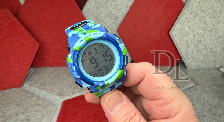 kids waterproof digital watch